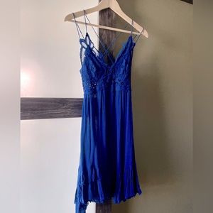Free People Adella Slip Dress